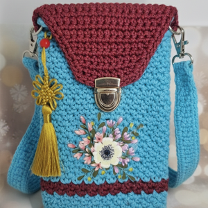 Virágos telefontok 2, Táska & Tok, Kézitáska & válltáska, Válltáska, , MESKA