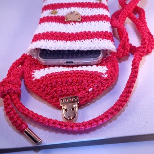 Csíkos   telefontok  - táska & tok - pénztárca & más tok - telefontok - Meska.hu