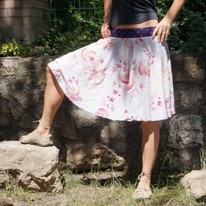 Pörgős szoknya - ruha & divat - női ruha - szoknya - Meska.hu