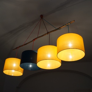 Csillár - otthon & életmód - lámpa - fali & mennyezeti lámpa - Meska.hu