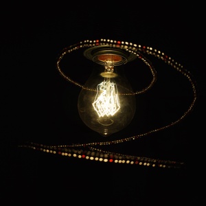 Gyöngysor Edison lámpabúra -  - Meska.hu