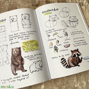 Rajzolj velem állatokat! könyv gyerekkönyv foglalkoztató könyv verses - könyv & zene - könyv - Meska.hu