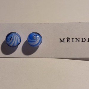 Üveggyöngyös nyaklánc fülbevalóval - ékszer - ékszerszett - Meska.hu