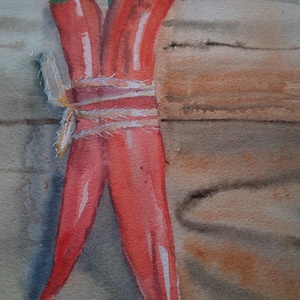 akvarell festmény - művészet - festmény - akvarell - Meska.hu