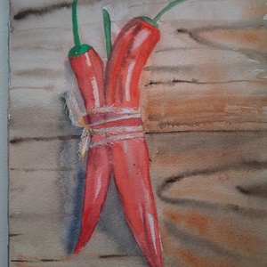 akvarell festmény - művészet - festmény - akvarell - Meska.hu