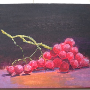 Szőlőfürt, Művészet, Festmény, Akril, Festészet, MESKA
