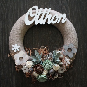 Kopogtató szolíd színösszeállításban -  - Meska.hu