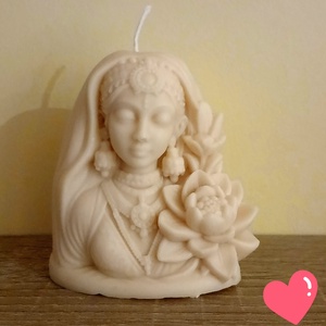 Indiai hölgy gyertya - Meska.hu