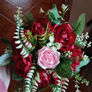 Szatén rózsa box, Otthon & Életmód, Dekoráció, Asztal és polc dekoráció, Asztaldísz, , MESKA