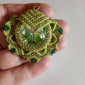 Zöld ragyogás - Meska.hu