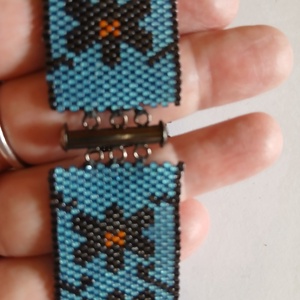 Pillangó - ékszer - karkötő - gyöngyös karkötő - Meska.hu