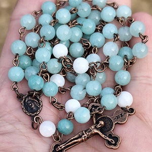 Jáde rózsafüzér  - Meska.hu