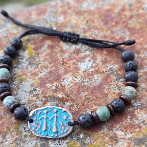 Család medálos karkötő  - Meska.hu