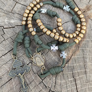 Férfi rózsafüzér -paracord - Meska.hu