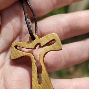 Tau kereszt - nyaklánc  - Meska.hu