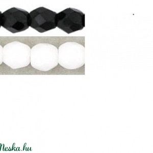 Cseh csiszolt gyöngy csomagok 3mm, 6mm, 8mm - kellékek & szerszámok - gyöngyfűzés kellékek - üveggyöngy - Meska.hu