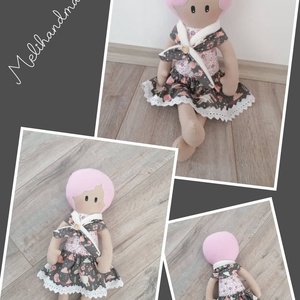 45cm magas textilbaba - játék & sport - baba & babaház - baba - Meska.hu