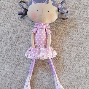 Textilbaba 48cm magas - játék & sport - baba & babaház - baba - Meska.hu