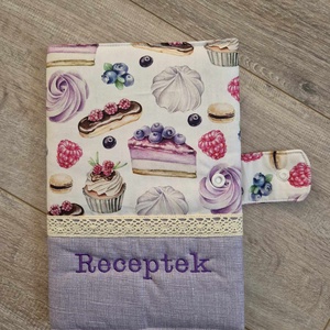 Receptek gyűjtemény--Napló - otthon & életmód - papír, írószer - jegyzetfüzet & napló - Meska.hu