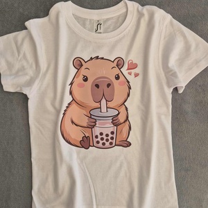 Capybara mintás póló - Meska.hu