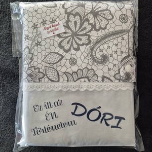 Egyedi névvel rendelhető fotóalbumborító+album, Otthon & Életmód, Papír, írószer, Album & Fotóalbum, Varrás, Fotó, grafika, rajz, illusztráció, MESKA