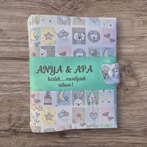 Fotóalbum egyedi borítóval, Baba - mama, Babaemlékek, Baba fotóalbum, Fotó, grafika, rajz, illusztráció, Varrás, MESKA