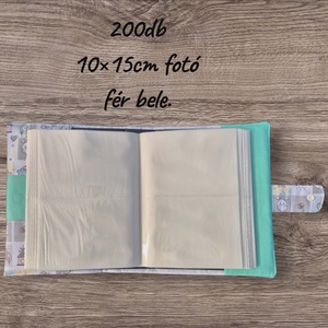 Fotóalbum egyedi borítóval - baba - mama - babaemlékek - baba fotóalbum - Meska.hu