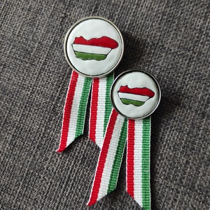 Kokárda szett - Meska.hu Kokárda szett - Meska.hu