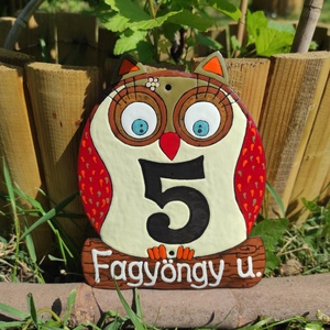 Őrző bagoly - Meska.hu Őrző bagoly - Meska.hu
