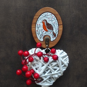 Mesés vidék-ajtódísz akasztó - Meska.hu