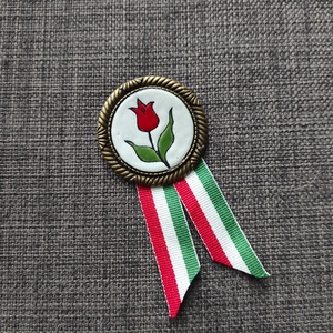 Kokárda - ékszer - kitűző és bross - Meska.hu
