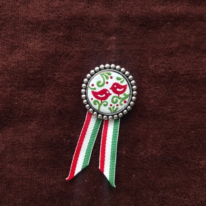 Kokárda - ékszer - kitűző és bross - Meska.hu