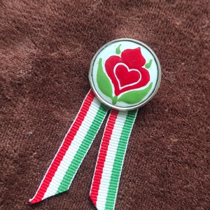 Kokárda, Ékszer, Kitűző és Bross, Fémmegmunkálás, Tűzzománc, MESKA