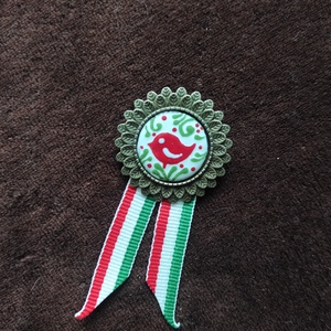 Kokárda,páros ajánlat - ékszer - kitűző és bross - Meska.hu