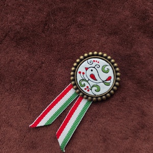 Kokárda - ékszer - kitűző és bross - Meska.hu