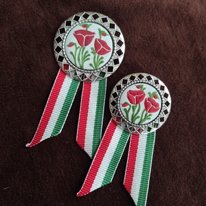 Együtt olcsóbb.Kokárda anya-lánya szett - Meska.hu