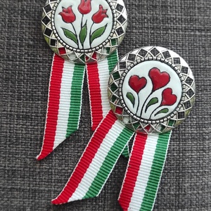 Tűzzománc kitűzőszett - Meska.hu