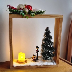 Karácsonyi dísz, Karácsony, Adventi díszek, Adventi asztaldísz, Mindenmás, MESKA