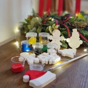 Karácsonyi kifestő - Meska.hu