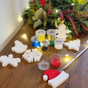 Karácsonyi kifestő - játék & sport - készségfejlesztő és logikai játék - oktató játékok - Meska.hu