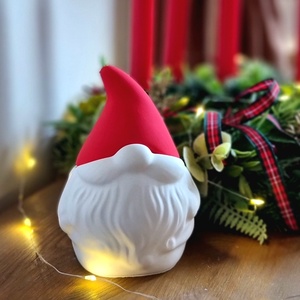 Kerámia tároló, Karácsony, Mikulás, Mikulás beltéri dekoráció, Kerámia, Mindenmás, MESKA