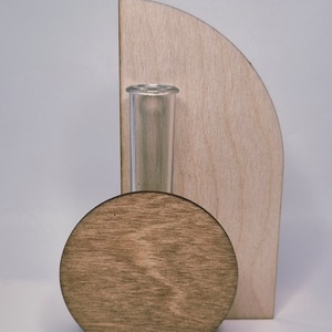 Lézervágott design váza - otthon & életmód - virágdekoráció - virágtartó - váza - Meska.hu