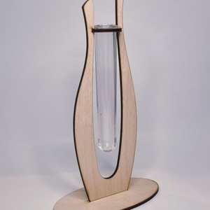 Lézervágott talpas váza - otthon & életmód - virágdekoráció - virágtartó - váza - Meska.hu