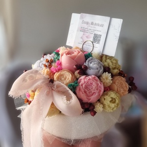 Illatviasz virágbox, Otthon & Életmód, Dekoráció, Asztal és polc dekoráció, Asztaldísz, Gipszöntés, Gyertya-, mécseskészítés, MESKA