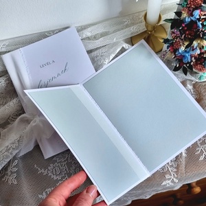 Elegáns Fogadalom Mappa � A kimondott szavak méltó őrzője - esküvő - emlék & ajándék - vendégkönyv - Meska.hu