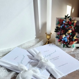 Elegáns Fogadalom Mappa � A kimondott szavak méltó őrzője - esküvő - emlék & ajándék - vendégkönyv - Meska.hu