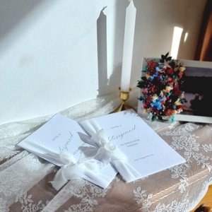 Elegáns Fogadalom Mappa � A kimondott szavak méltó őrzője - esküvő - emlék & ajándék - vendégkönyv - Meska.hu