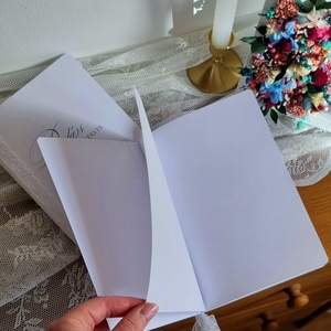 Elegáns Fogadalom Füzet � Írjátok bele a közös jövőtök első sorait - esküvő - emlék & ajándék - vendégkönyv - Meska.hu