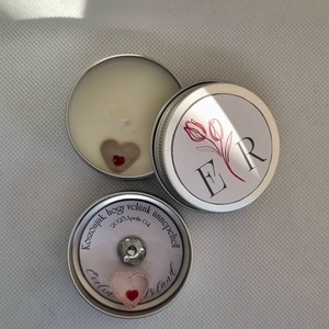 Titkosüzenet tulipános köszönetajándék, Esküvő, Emlék & Ajándék, Köszönőajándék, Gyertya-, mécseskészítés, Mindenmás, MESKA