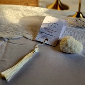 Szívalakú szójaviasz gyertya köszönetajándék, Esküvő, Emlék & Ajándék, Köszönőajándék, Gyertya-, mécseskészítés, Papírművészet, MESKA